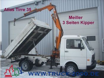 VW LT 55 3 Seiten Kipper+AtlasTirre35 faltbar 2,7t. - Wywrotka