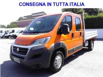 Samochód dostawczy skrzyniowy, Samochód dostawczy doka Fiat Ducato 35 2.3 MJT130C MAXI DOPPIA CABINA CASSONE FISSO-7P: zdjęcie 1