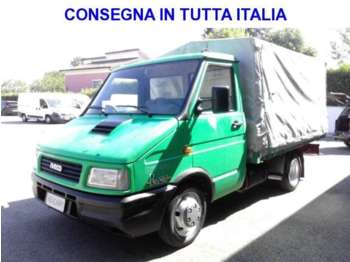 Samochód dostawczy plandeka Iveco Daily 35.8 2.5D-CASSONE-TELONE-CENTINA PORTATA 1.500KG: zdjęcie 1