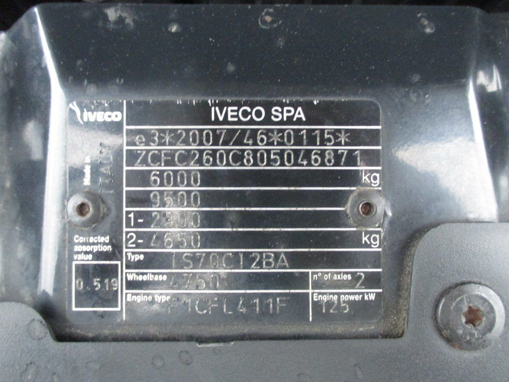 Dostawczy kontener Iveco Daily 60C17: zdjęcie 8
