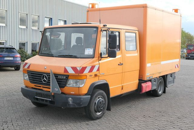 Dostawczy kontener, Samochód dostawczy doka Mercedes-Benz 613 D Vario 4x2, Werkstattwagen, 2x AHK, DOKA: zdjęcie 6