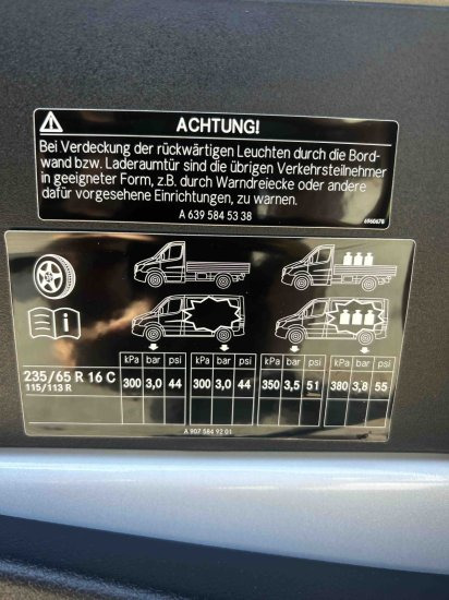 Furgon Mercedes-Benz Sprinter 315 CDI Kasten, 2 Schiebetüren, Exportpreis: zdjęcie 14