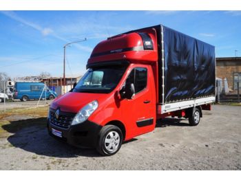 Samochód dostawczy plandeka Renault Master 165dci pritsche 8PAL/ schlafe luft/klima: zdjęcie 1