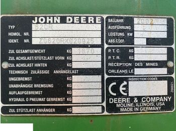 Części zamienne JOHN DEERE