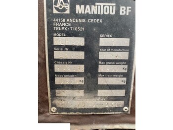 Silnik MANITOU