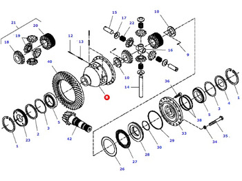 Dyferencjał MASSEY FERGUSON