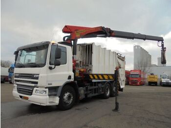 Samochod ciężarowy z HDS DAF CF 75 250