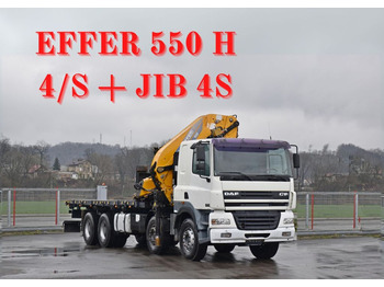 Samochod ciężarowy z HDS DAF CF 85 480