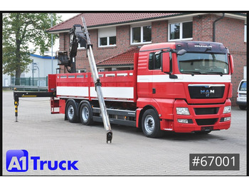 Samochod ciężarowy z HDS MAN TGX 26.400