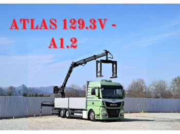 Samochód ciężarowy skrzyniowy/ Platforma MAN TGX 26.440