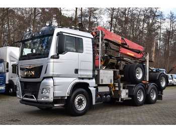 Samochod ciężarowy z HDS MAN TGX 26.580