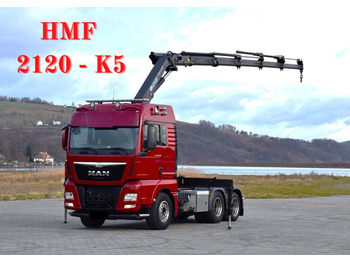 Samochod ciężarowy z HDS MAN TGX 28.480