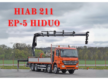 Samochod ciężarowy z HDS MERCEDES-BENZ Actros 3241