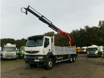 Samochód ciężarowy skrzyniowy/ Platforma RENAULT Kerax 380