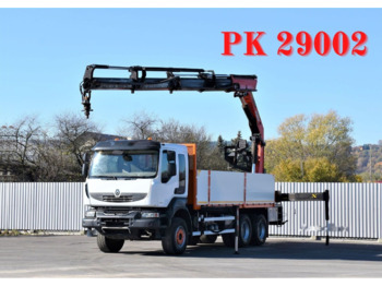 Samochód ciężarowy skrzyniowy/ Platforma RENAULT Kerax 500