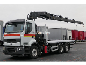 Samochód ciężarowy skrzyniowy/ Platforma RENAULT Premium 460