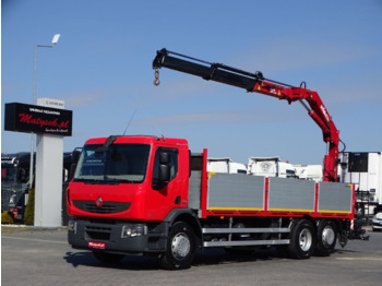 Samochód ciężarowy skrzyniowy/ Platforma RENAULT Premium 410