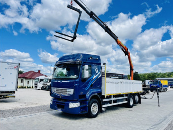 Samochód ciężarowy skrzyniowy/ Platforma RENAULT Premium 450