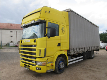 Ciężarówka kontenerowiec/ System wymienny SCANIA R114