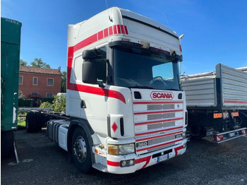 Samochód ciężarowe pod zabudowę SCANIA R124