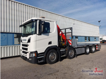 Samochód ciężarowy skrzyniowy/ Platforma SCANIA R 500