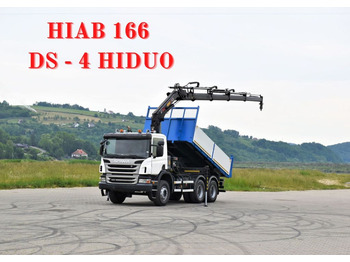 Samochod ciężarowy z HDS SCANIA P 400