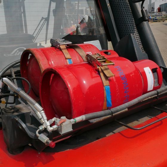 Wózek widłowy gazowy Linde H60T (396): zdjęcie 12