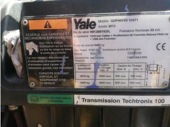 Wózek widłowy diesel Yale GDP40VX: zdjęcie 1