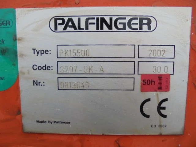 Palfinger PK 15500 - Wysięgnik: zdjęcie 5