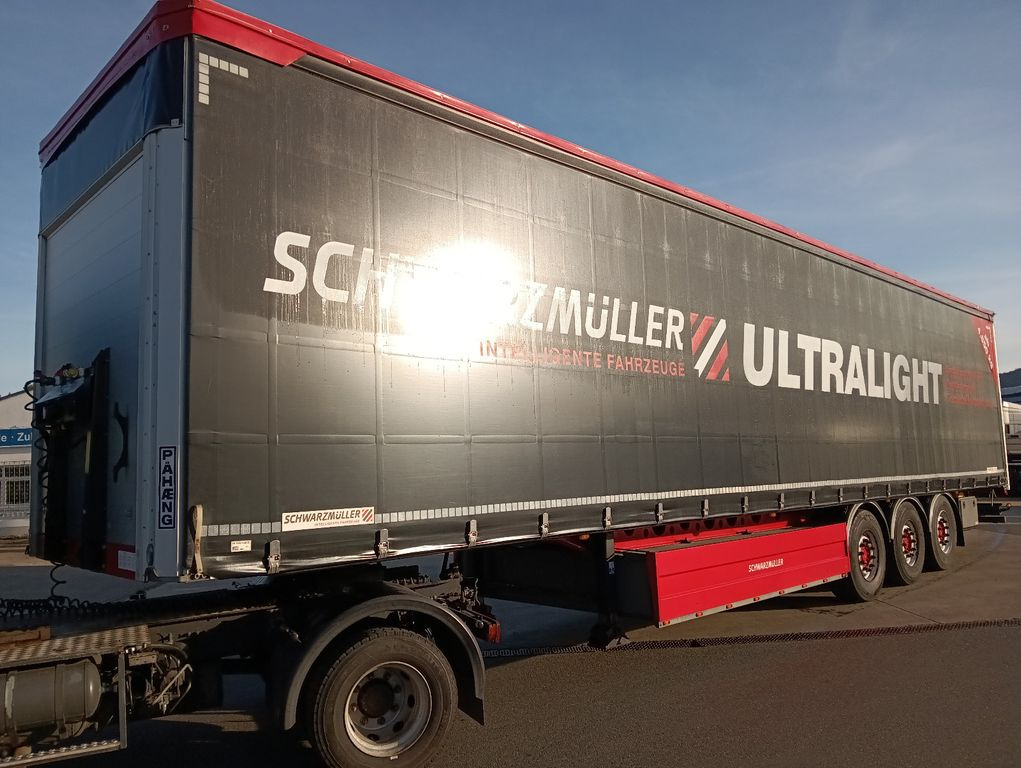 Schwarzmüller 3-A-ULTRALIGHT-Pal-Kiste Liftachse SAF 5680kgTÜV  - Naczepa plandeka: zdjęcie 5
