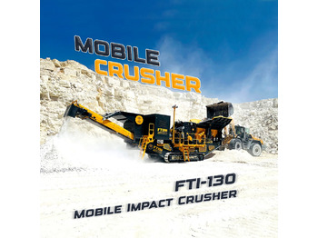FABO FTI-130 MOBILE IMPACT CRUSHER 400-500 TPH | AVAILABLE IN STOCK - Kruszarka mobilna: zdjęcie 1