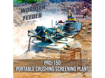 FABO PRO-150 MOBILE CRUSHER | WOBBLER FEEDER - Kruszarka mobilna: zdjęcie 1