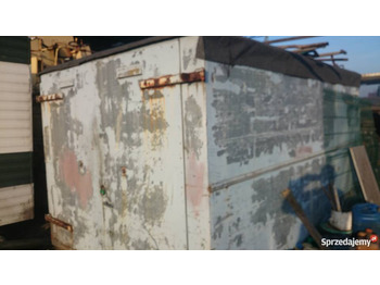  kontener 2,3x4 zamykany metalowy dowóz raty - Nadwozie - furgon: zdjęcie 1