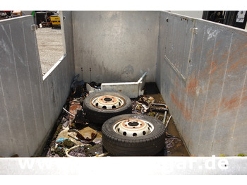 Provence Benne Alumulde 5m³ Müllaufbau aus Alu mit seitlicher Klappe - Nadwozie śmieciarki: zdjęcie 4