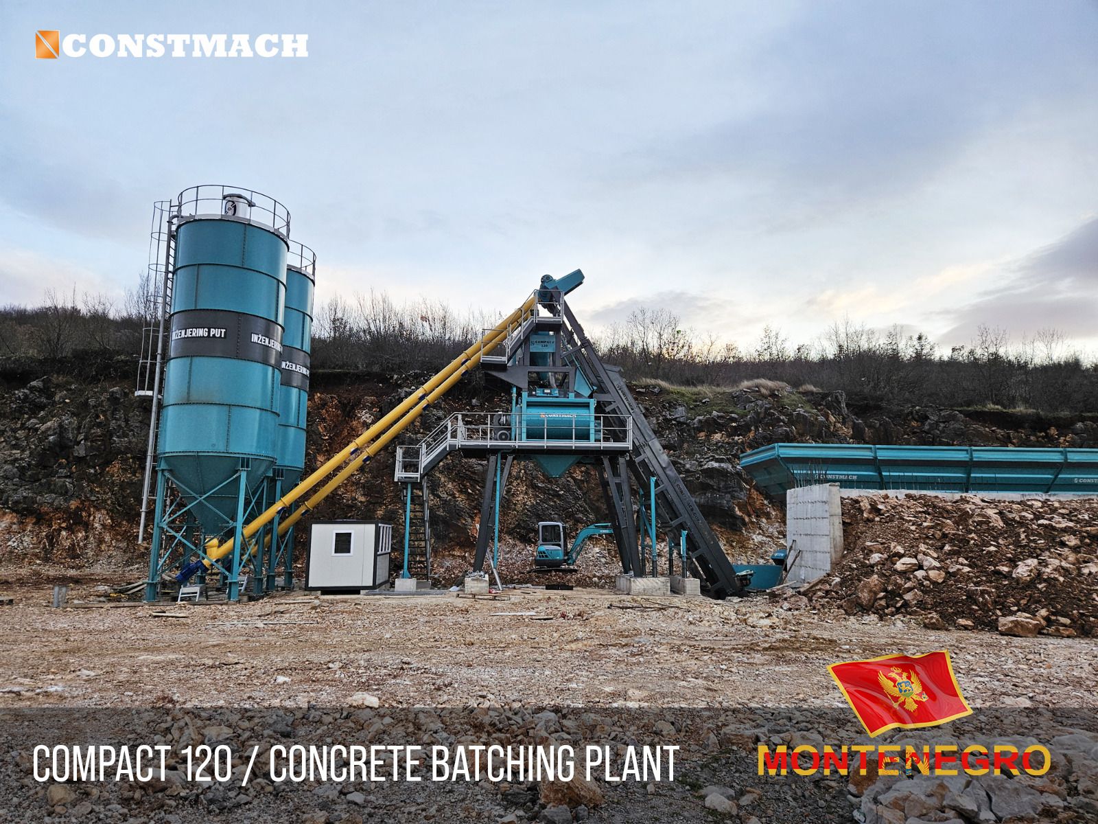 Constmach Concrete Batching Plants & Crushing and Screening Plants - ogłoszenia sprzedaży undefined: zdjęcie 3