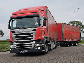 Samochód ciężarowy plandeka SCANIA R 450