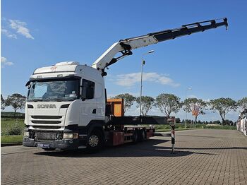 Samochód ciężarowy skrzyniowy/ Platforma SCANIA R 450