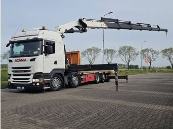 Samochód ciężarowy skrzyniowy/ Platforma SCANIA R 490