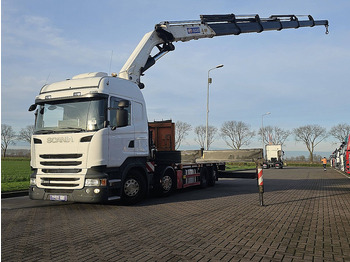 Samochód ciężarowy skrzyniowy/ Platforma SCANIA R 490