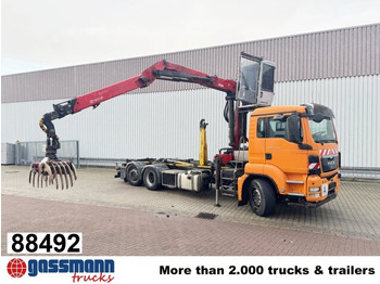 Ciężarówka hakowiec MAN TGS 26.440