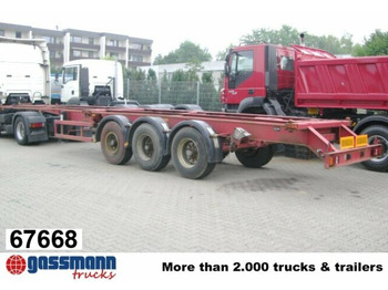 Naczepa kontenerowiec/ System wymienny