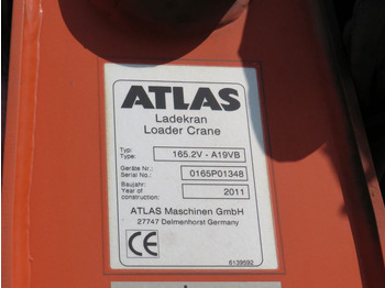 Samochód ciężarowy skrzyniowy/ Platforma, Samochod ciężarowy z HDS MAN TG-S 26.400 6x2-2 BL Pritsche Heckkran Atlas 165.2: zdjęcie 3 Samochód ciężarowy skrzyniowy/ Platforma, Samochod ciężarowy z HDS MAN TG-S 26.400 6x2-2 BL Pritsche Heckkran Atlas 165.2: zdjęcie 3