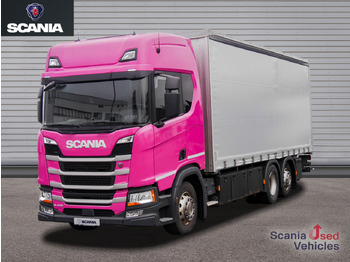 Samochód ciężarowy plandeka SCANIA R 410