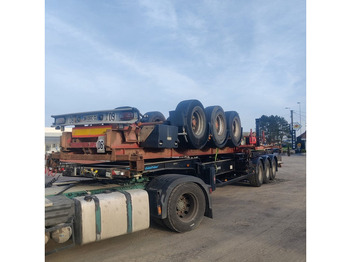 Naczepa kontenerowiec/ System wymienny ASCA