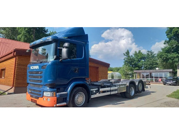Ciężarówka kontenerowiec/ System wymienny SCANIA R 490