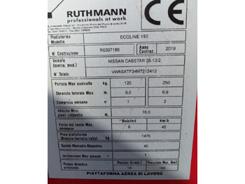 Podnośnik koszowy w samochody ciężarowe Nissan NT400: zdjęcie 4 Podnośnik koszowy w samochody ciężarowe Nissan NT400: zdjęcie 4