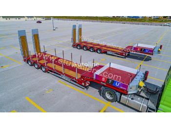 Nowy Naczepa niskopodwoziowa STU 3 Axles Lowbed Trailer: zdjęcie 2 Nowy Naczepa niskopodwoziowa STU 3 Axles Lowbed Trailer: zdjęcie 2