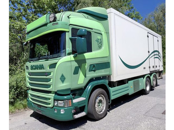 Samochód ciężarowy chłodnia SCANIA R 450
