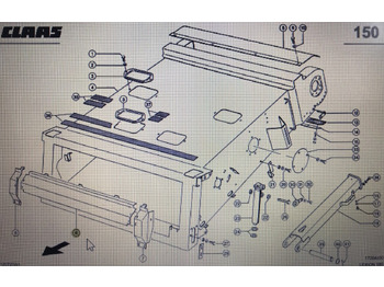 Nadwozie i zewnętrzne elementy CLAAS