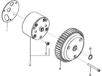 Pompa olejowa JOHN DEERE
